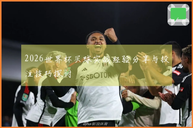 2026世界杯买球实战经验分享与投注技巧探讨