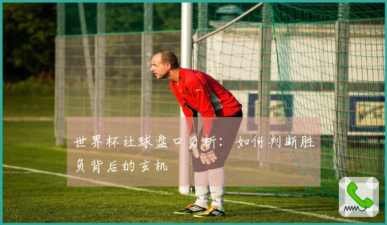 世界杯让球盘口分析：如何判断胜负背后的玄机